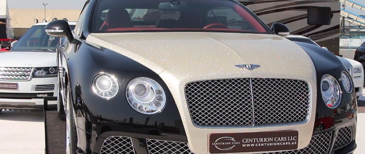 брильянтовый капот, Luxury Refinish, Bentley Continental GTC 32